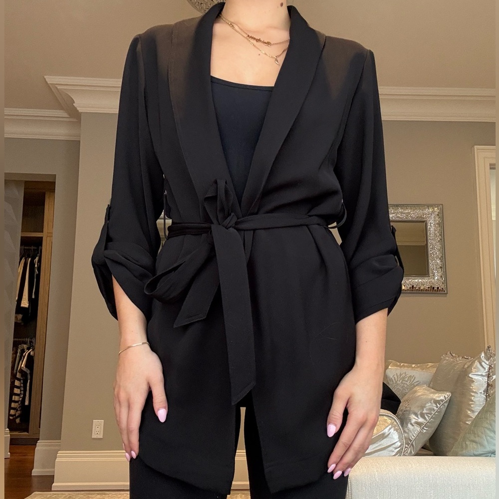 Black Belted Blazer